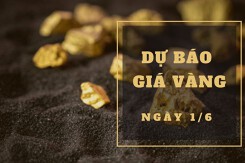 Dự báo giá vàng 1/6: Sụt giảm theo diễn biến của thị trường thế giới?