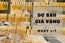Dự báo giá vàng 1/7: Lại giảm theo đà thế giới?