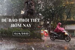 Dự báo thời tiết hôm nay 12/6/2022: Hà Nội, Đà Nẵng và TP HCM có nắng nóng cục bộ, chiều tối và đêm mưa dông