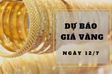 Dự báo giá vàng 12/7: SJC đồng loạt giảm theo đà thế giới?