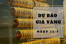 Dự báo giá vàng 13/7: Có thể tiếp tục suy yếu?