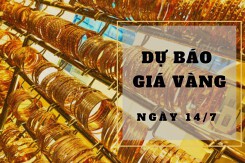 Dự báo giá vàng 14/7: SJC có thể tăng nhẹ khi vàng thế giới phục hồi?