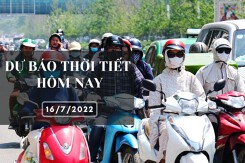 Dự báo thời tiết hôm nay 16/7/2022: Hà Nội nắng nóng trở lại, Đà Nẵng và TP HCM ngày nắng, chiều và đêm có mưa