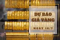 Dự báo giá vàng 16/7: Tiếp tục giảm vào phiên cuối tuần?