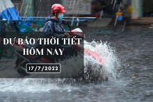 Dự báo thời tiết hôm nay 17/7/2022: Hà Nội và Đà Nẵng nắng nóng gay gắt, TP HCM vẫn mưa dông, cục bộ có mưa to