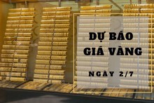 Dự báo giá vàng 2/7: Tiếp tục giảm trong phiên cuối tuần?