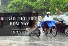 Dự báo thời tiết hôm nay 21/5/2022: Hà Nội đón mưa to vào đêm nay, TP HCM và Đà Nẵng sáng nắng chiều mưa