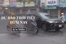 Dự báo thời tiết hôm nay 3/6/2022: Hà Nội, Đà Nẵng duy trì nắng nóng, TP HCM tiếp tục mưa dông