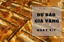 Dự báo giá vàng 5/7: Tiếp đà lao dốc vào đầu phiên?