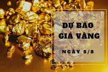 Dự báo giá vàng 5/8: Tiếp diễn xu hướng tăng vào đầu phiên?