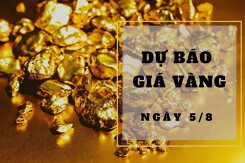 Dự báo giá vàng 5/8: Tiếp diễn xu hướng tăng vào đầu phiên?