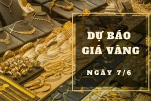 Dự báo giá vàng 7/6: Sẽ phục hồi theo thị trường thế giới?