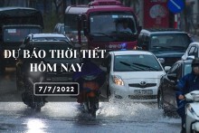 Dự báo thời tiết hôm nay 7/7/2022: Hà Nội, TP HCM đều có mưa, có nơi mưa to, Đà Nẵng nắng nóng 37 độ
