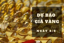 Dự báo giá vàng 8/6: Sẽ trở lại đà tăng vào đầu phiên?