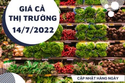 Giá cả thị trường hôm nay 14/7/2022: Siêu thị giảm giá rau củ quả và thịt heo