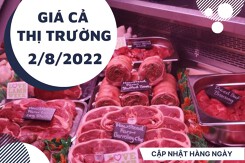 Giá cả thị trường hôm nay 2/8/2022: Giá thịt gà và thịt bò giảm tại các siêu thị