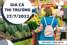 Giá cả thị trường hôm nay 27/7/2022: Siêu thị khuyến mãi rau củ quả trong ngày giữa tuần