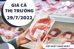 Giá cả thị trường hôm nay 29/7/2022: Siêu thị giảm giá thịt bò và thịt gà tươi sống