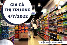 Giá cả thị trường hôm nay 4/7/2022: Nhiều siêu thị có bán thịt, rau củ quả với giá tốt