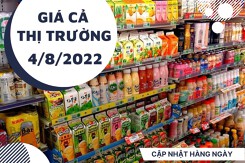 Giá cả thị trường hôm nay 4/8/2022: Nhiều sản phẩm tiêu dùng giảm giá tại siêu thị