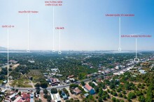 Giá đất Cam Lâm tăng vọt sau thông tin quy hoạch đô thị sân bay