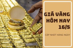 Giá vàng hôm nay 16/5: Vàng SJC đồng loạt giảm không quá 300.000 đồng/lượng trong phiên sáng đầu tuần