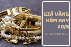 Giá vàng hôm nay 20/5: Biến động trái chiều 50.000 - 300.000 đồng/lượng