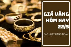 Giá vàng hôm nay 22/5: Vàng SJC điều chỉnh 100.000 - 220.000 đồng/lượng trong tuần qua