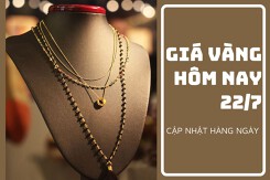 Giá vàng hôm nay 22/7: Đồng loạt quay đầu tăng mạnh không quá 1,1 triệu đồng/lượng