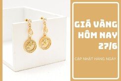 Giá vàng hôm nay 27/6: Tăng 50.000 - 150.000 đồng/lượng trong phiên giao dịch đầu tuần