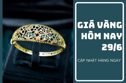 Giá vàng hôm nay 29/6: Điều chỉnh trái chiều không quá 100.000 đồng/lượng