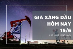 Giá xăng dầu hôm nay 15/6: Giá dầu giảm trở lại với mức điều chỉnh 2,5%
