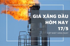Giá xăng dầu hôm nay 17/5: Tiếp đà tăng hơn 2,5%