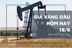 Giá xăng dầu hôm nay 18/6: Giảm mạnh, ghi nhận mức điều chỉnh gần 4%