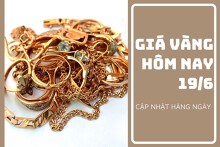 Giá vàng hôm nay 19/6: Vàng SJC đã giảm 650.000 - 670.000 đồng/lượng trong tuần qua