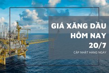 Giá xăng dầu hôm nay 20/7: Liên tục gia tăng với mức điều chỉnh hơn 1%