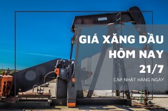 Giá xăng dầu hôm nay 21/7: Tiếp tục tăng hơn 1% sau phiên hôm qua