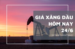 Giá xăng dầu hôm nay 24/6: Duy trì đà đi xuống, giá dầu giảm hơn 2,5%