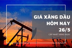 Giá xăng dầu hôm nay 26/5: Giá dầu tiếp tục tăng không quá 1%