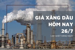 Giá xăng dầu hôm nay 26/7: Quay đầu tăng gần 2,5% sau phiên giảm hôm qua