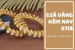 Giá vàng hôm nay 27/5: Tiếp đà tăng, có nơi tăng đến 300.000 đồng/lượng
