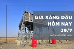Giá xăng dầu hôm nay 29/7: Quay đầu giảm hơn 1,5%