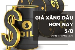 Giá xăng dầu hôm nay 5/8: Tiếp đà giảm mạnh gần 5% trên sàn Tokyo
