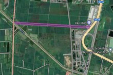 Đường sẽ mở theo quy hoạch ở xã Hoằng Quỳ, Hoằng Hóa, Thanh Hóa (phần 2)