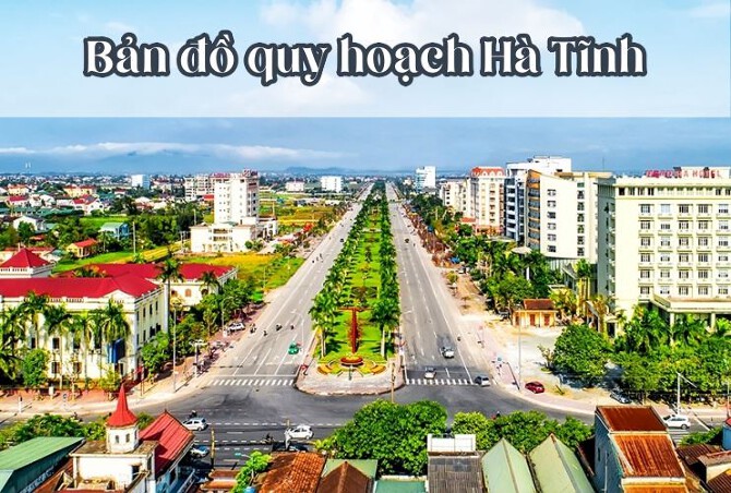Bản đồ quy hoạch Hà Tĩnh mới nhất 