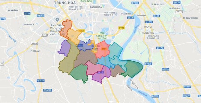 Đường sẽ mở theo quy hoạch ở huyện Thanh Trì mới nhất
