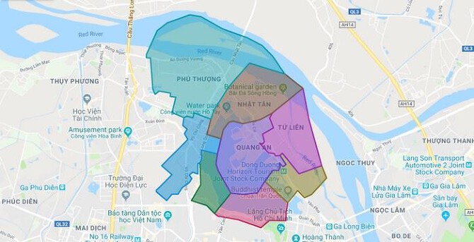 Đường sẽ mở theo quy hoạch ở quận Tây Hồ mới nhất