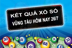 KQXSVT - Kết quả xổ số Vũng Tàu hôm nay thứ Ba 26/7/2022: Giải đặc biệt 281310