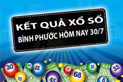KQXSBP - Kết quả xổ số Bình Phước hôm nay Thứ Bảy 30/7/2022: Giải đặc biệt 856324