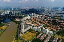 Bất động sản khu Nam Sài Gòn sôi động với hàng trăm dự án mở bán, cho thuê